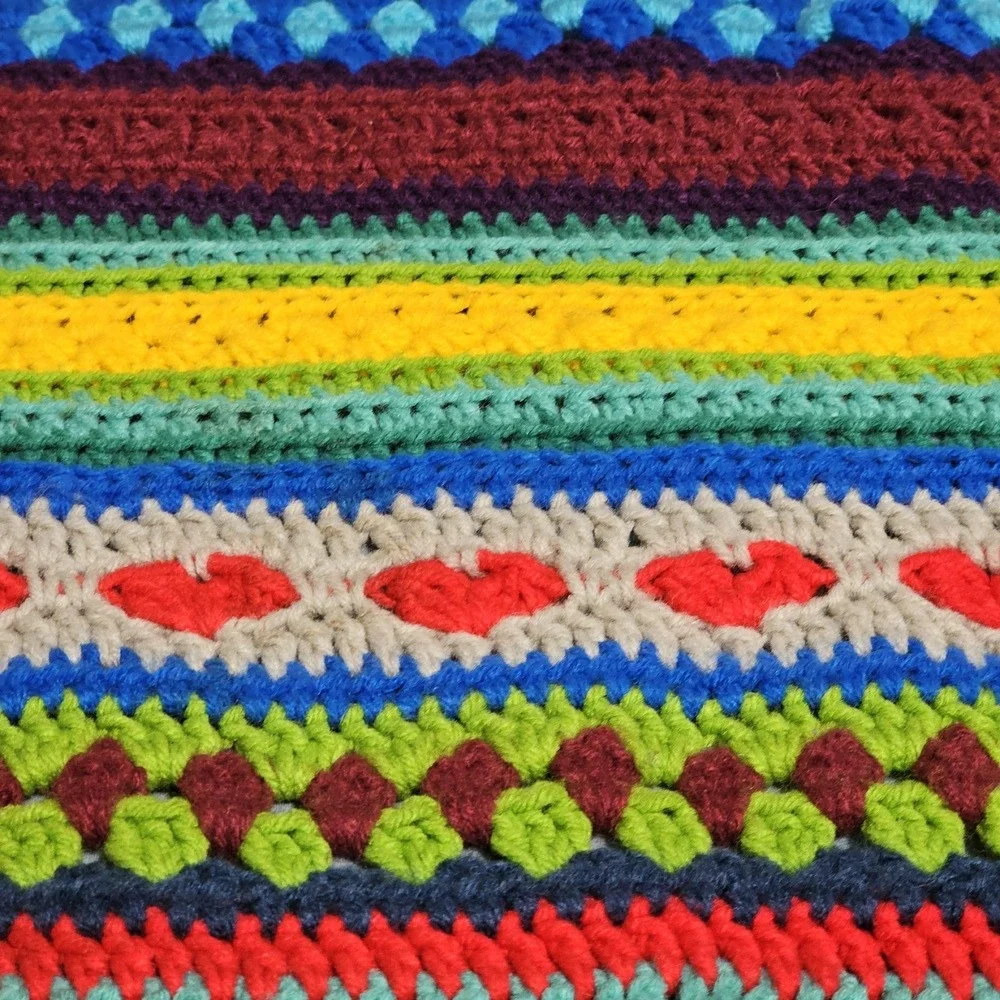 Breaking Bad Jessie Pinkman Handmade Crochet By Me As We Go‎ Stripey Blanket 3D